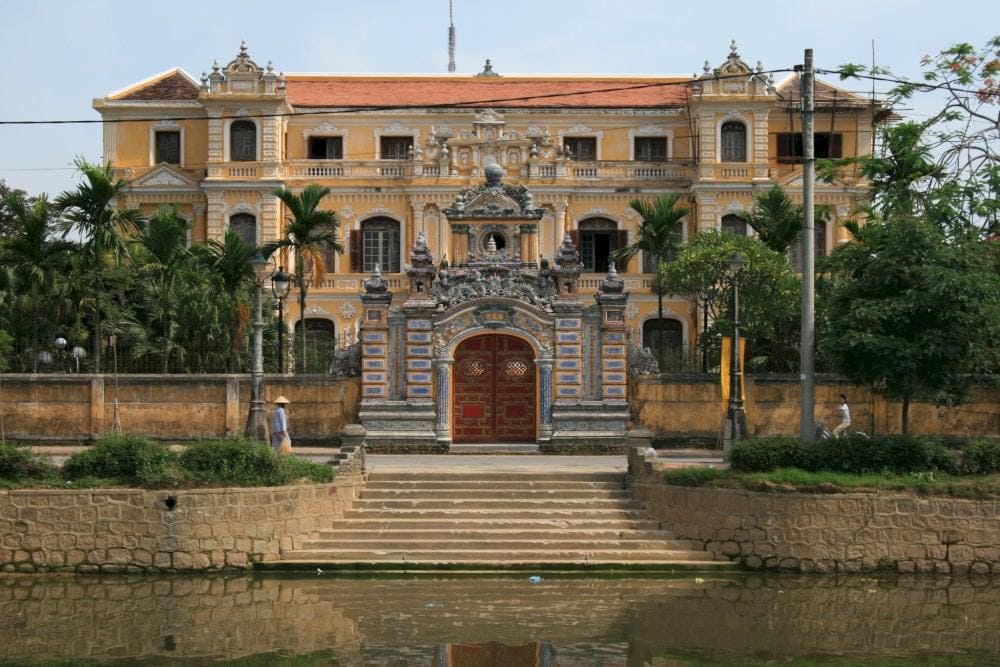 An Dinh Palace located within the imperial city of Hue